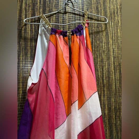 Geometrical print dress - Picture 2 of 3